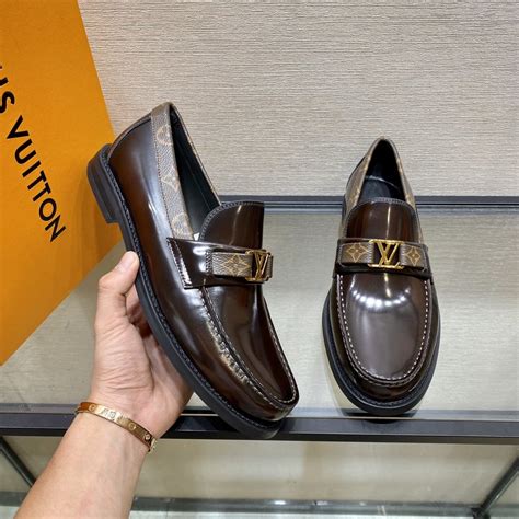 louis vuitton major loafer brown|Major Loafers .